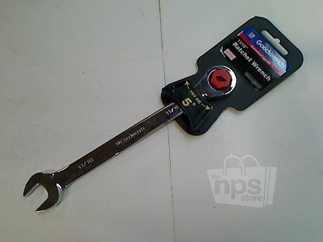 Gm goodwrench gm6536 ratchet wrench, 11/16", 5-degree, chrome