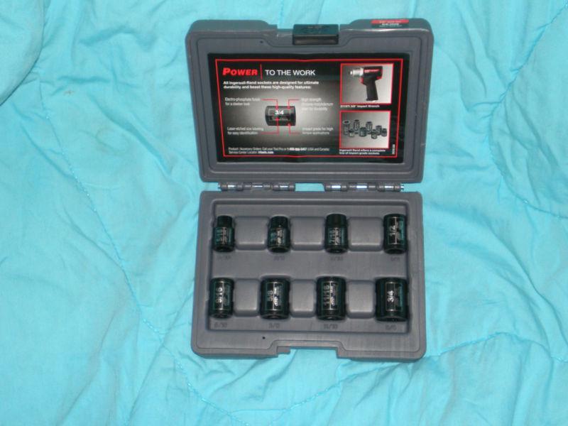Ingersoll rand 3/8" drive sae socket set
