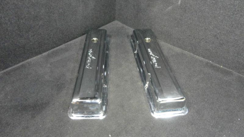 Chrome rocker cover set #822304 mercruiser inboard boat motor engine part