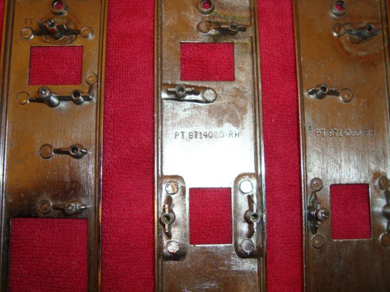 1968 Cadillac Sedan DeVille /Fleetwood door window control fascia's (3 only), US $15.00, image 2