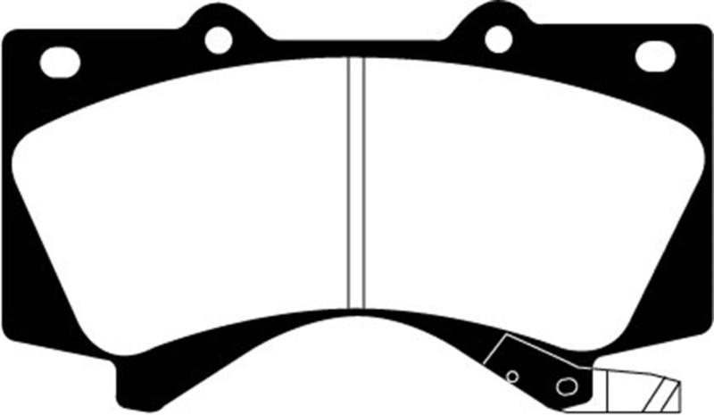 Ebc brakes dp61815 ebc 6000 series greenstuff truck/suv brakes; disc pads