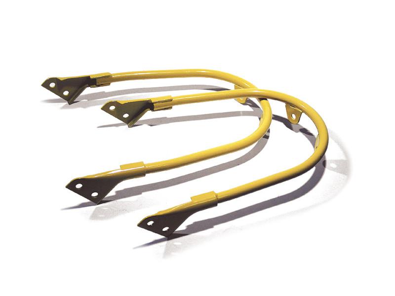 Ossa trial 250 and 350 support front fender yellow tr-80.