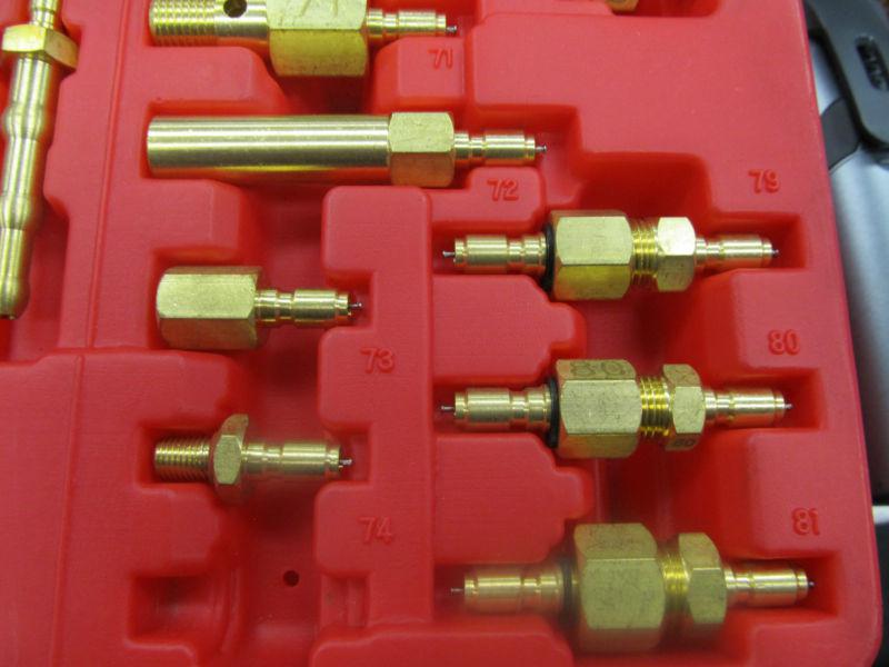 MATCO TOOLS MASTER FUEL INJECTION PRESSURE GAUGE KIT #MF16550, US $99.99, image 6