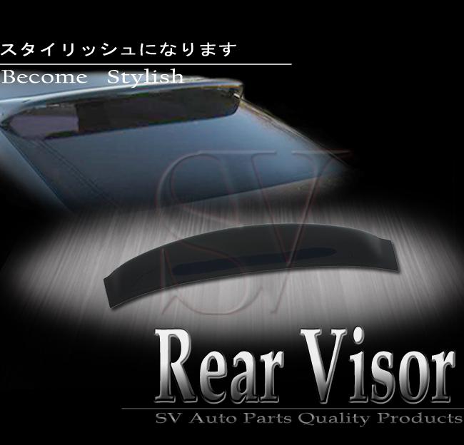 Smoke rear roof window visor spoiler wing 4 door sedan nissan maxima 00 01 02 03