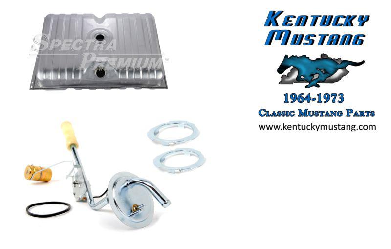 1971-73 mustang gas / fuel tank kit complete spectra premium american designers