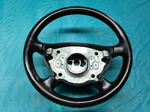 2005 w211 mercedes benz e350 e320 e500 steering wheel black oem