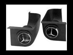 Louver, custom round corner, 2-1/2 inch hose, duct pair [32-10x]