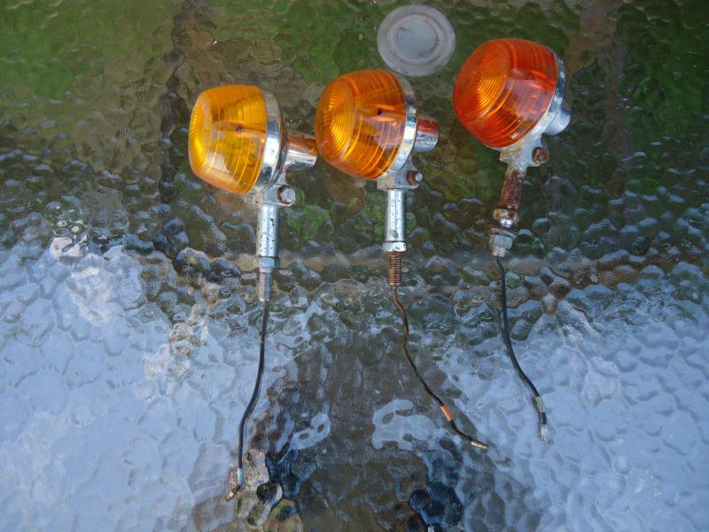 1971 honda cb350 front turn signals honda cl350  front winker blinker set