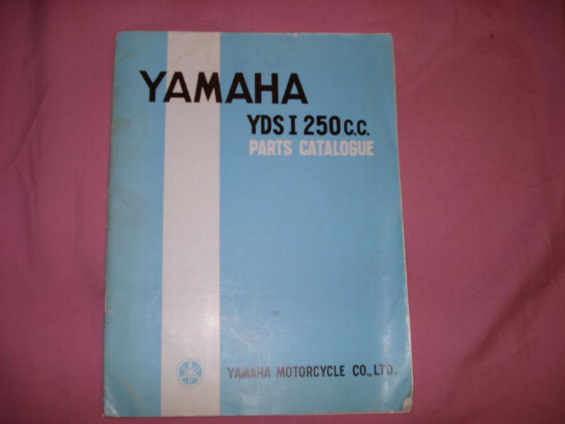 Yamaha ydsi 250cc parts catalog 