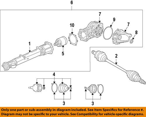 Gm oem 15919548 seal, rear axle shaft/axle shaft seal