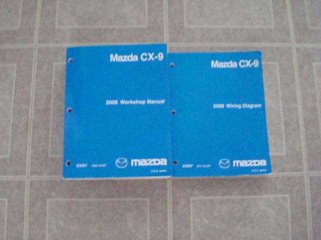 2007 2008  mazda cr-9 cr9 factory workshop shop service repair manual book oem