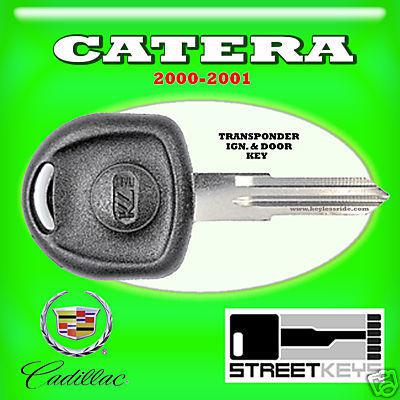 00 01 cadillac catera transponder chip ignition key