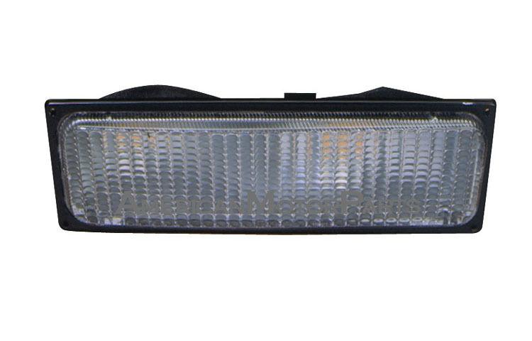Right passenger side replacement bumper park turn signal light chevy gmc 5974336