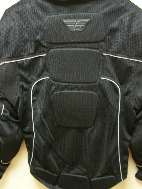 Fly Racing Coolpro II Mesh Jacket Mens Medium Black New!, US $149.95, image 5