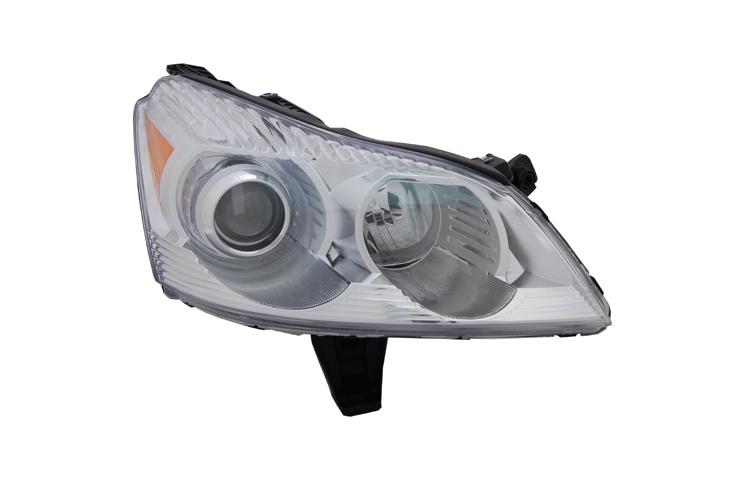 Right passenger side replacement headlight 09-10 chevy traverse ltz - 20794804