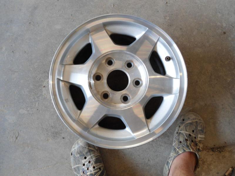 1 factory gmc 1500 aluminum wheel 6 on 5.5 oem 99-02