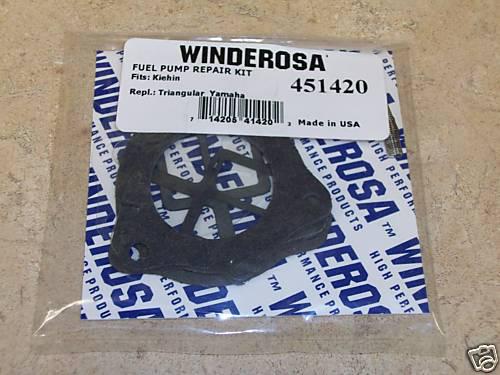 New keihin fuel pump repair rebuild kit yamaha ss440 ss 440 1981 1982 1983 1984