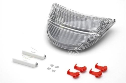 Integrated led taillight turn signals honda cbr 954 2002-2003 clear