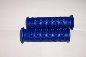 Handlebar grips atv/snow/jetski 7/8" death grips blue new