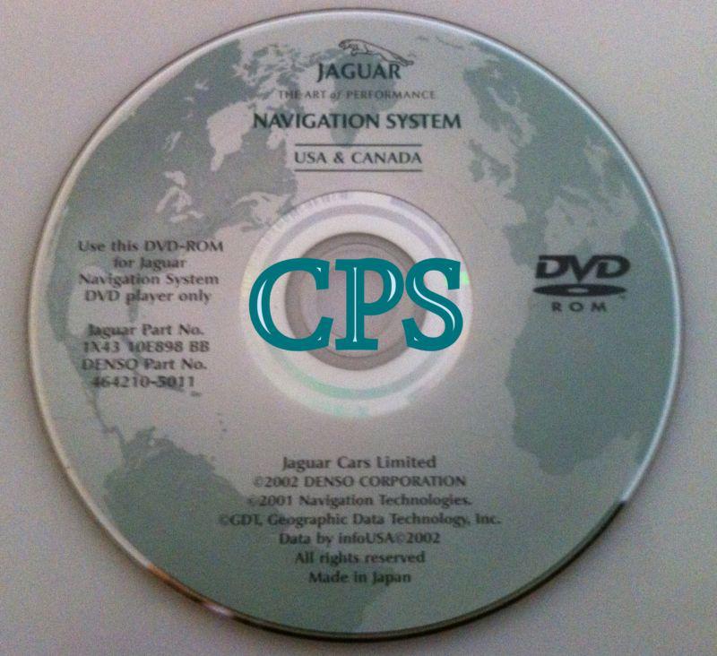 Buy 20022005 Jaguar X Type,S Type, XJ, Navigation GPS Map CD DVD