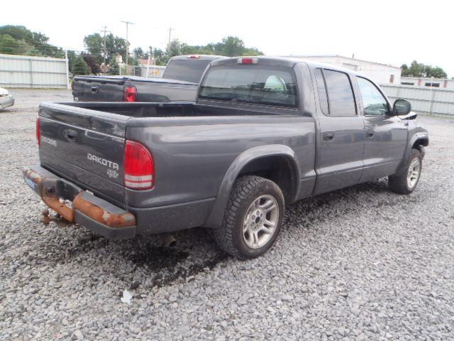 2000-2004 dodge dakota passenger rear door vent glass 1283771