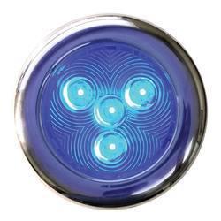 Th marine blue surface mount puck led light 4"  led-51832-dp