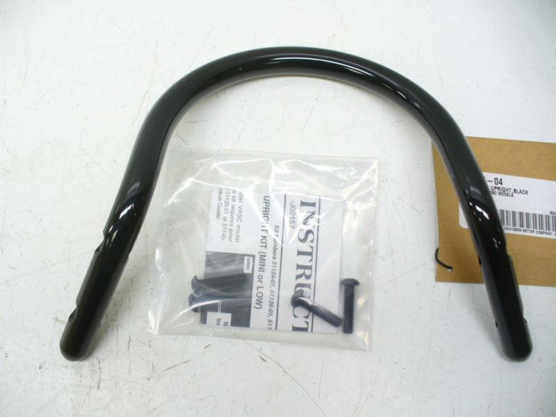 Harley 02-05 v-rod black mini upright; 51150-04.