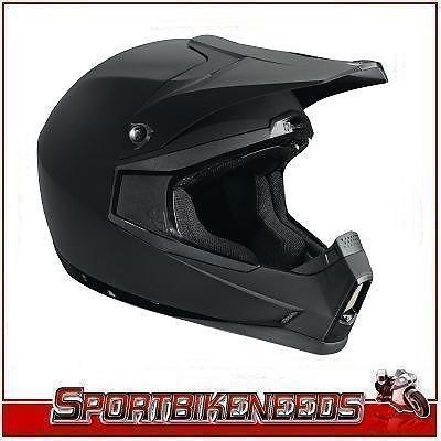 Thor quadrant matte flat black helmet new xxlarge 2xl