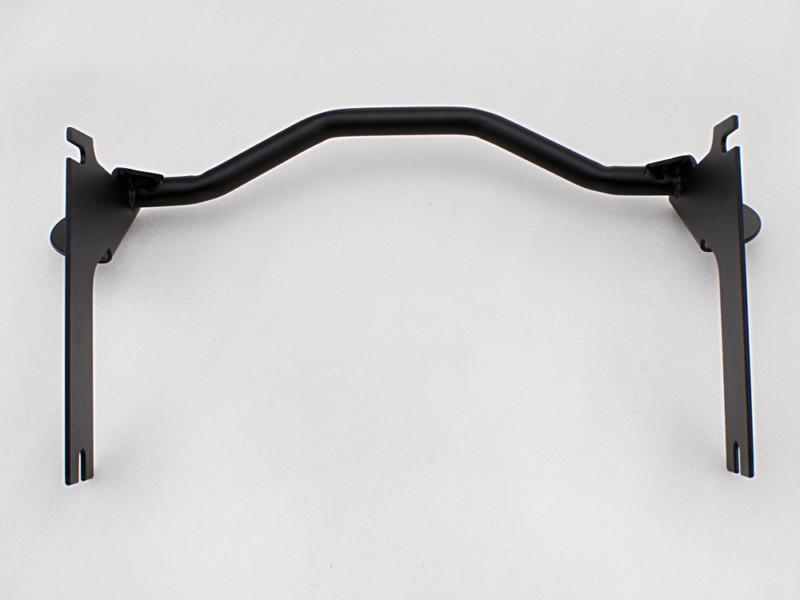 Black motorcycle spotlight passing lamp mount bar for harley davison touring 