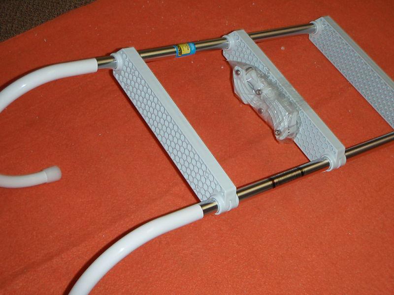 Boat ladder boarding aluminum 4 step ladder 5071560