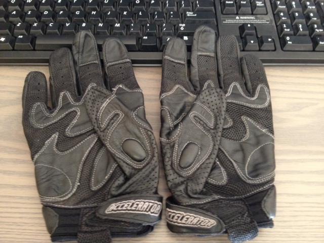 Cortech Accelerator Leather Motorcycle Gloves Carbon Fiber , US $20.00, image 2