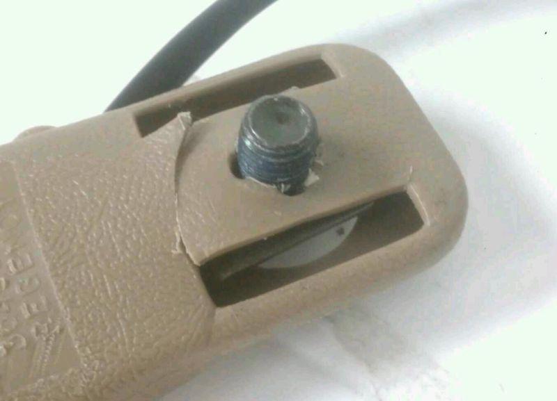 95-97 FORD EXPLORER SEAT BELT BUCKLE SADDLE TAN seatbelt front drivers side, US $29.99, image 5
