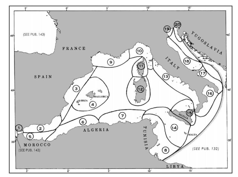 Boating guide for western mediterranean - pub 131 on cd