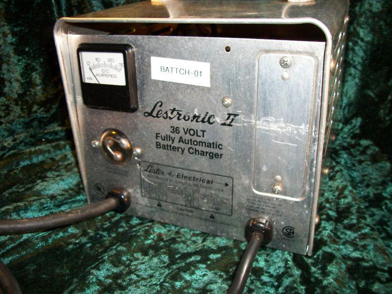 Lestronic 2 II Fully Automatic 36 Volt Battery Charger 30 Amp Golf Cart # 16500, US $91.00, image 3