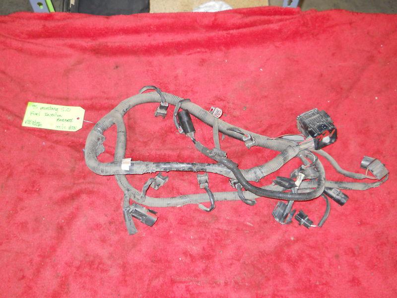 Gt cobra 5.0 v8 fuel injector injection engine wire wiring harness loom oem #331