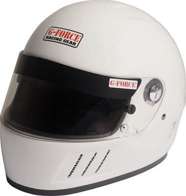 G-force pro eliminator helmet 3023lrgwh large white snell sa2010
