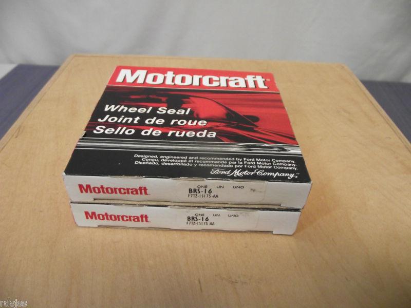 Motorcraft brs-16 f7tz-1s175-aa lot of 2 new in box
