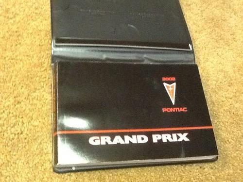 2003 pontiac grand prix owners  manual