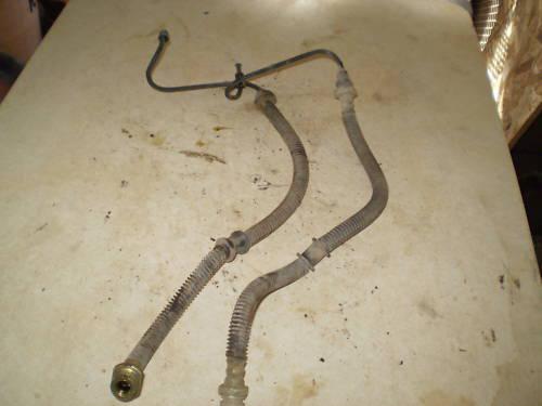 1989 suzuki king quad  4x4 front brake lines ass..