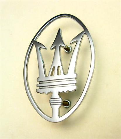 Maserati quattroporte iv 1994-1998 front emblem new