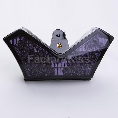 New Integrated LED Tail+Turn Light for Kawasaki ZX 14R 06 07 08 SMOKE, US $29.64, image 5