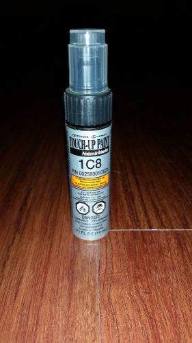 Genuine toyota touch up paint 1/2 oz pen &amp; brush 1c8 silver metallic