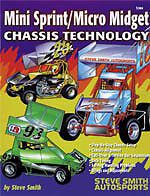 Steve smith autosport mini sprint/micro midget chassis technology book p/n s286