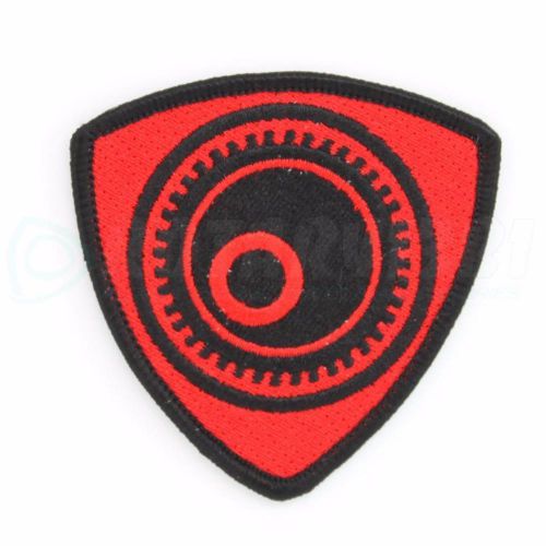 40th ae rotor patch - red - rx7 rx8 fb fd fc turbo 12a 13b 20b rotary engine