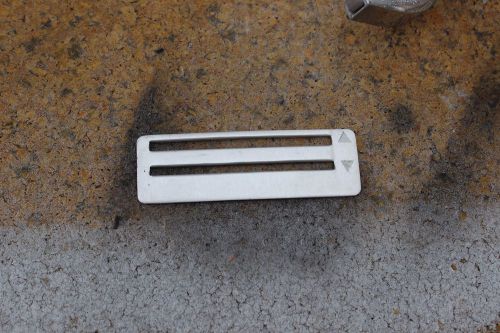 Bmw 2002   2002 tii  dash heat and fan slider panel