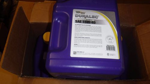 Royal purple 04154 sae multi-grade synthetic motor oil duralec 15w40 3 gallon