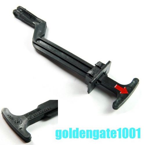 1x new abs plastic bonnet release hood black kit for 1996-2005 vw passat b5 gg