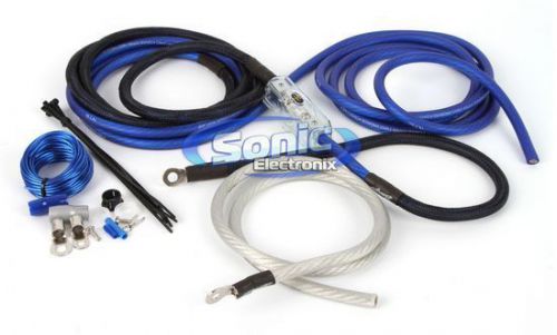 New! stinger sk6241 4 awg gauge power amplifier/amp installation wiring kit