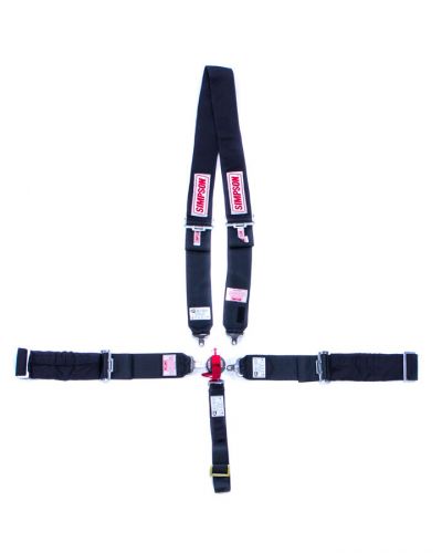 Simpson safety black camlock 5 point harness p/n 29116bk
