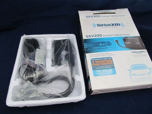 Sirius xm satellite radio connect vehicle tuner sxv200v1